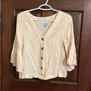 Cozy Casual button up blouse